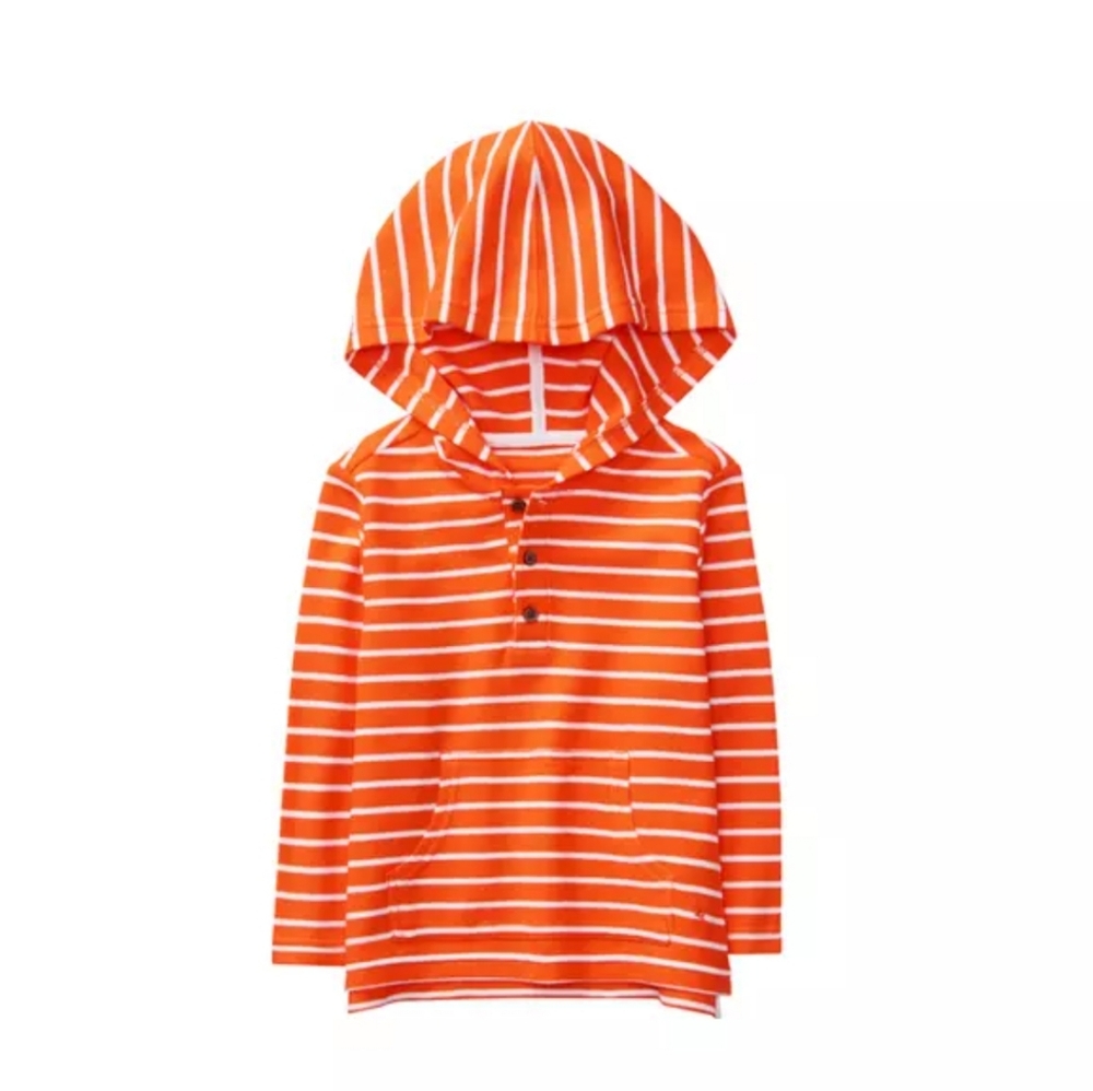Nwt Janie and Jack  Striped Hooded Pullover
